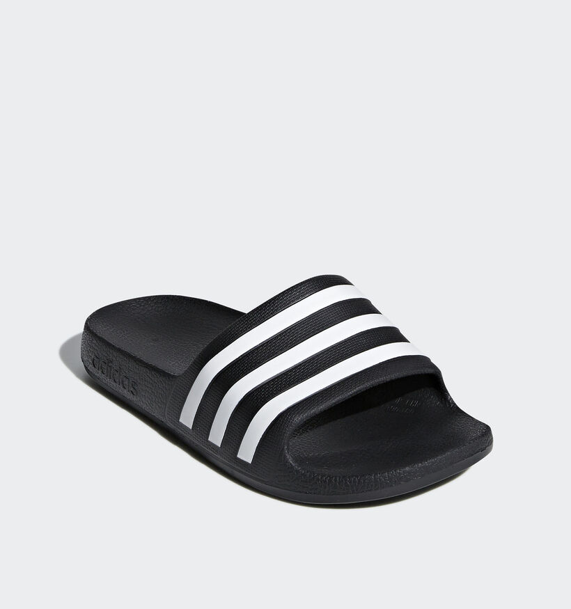 adidas Adilette Aqua Zwarte Slippers voor meisjes, jongens (350088)
