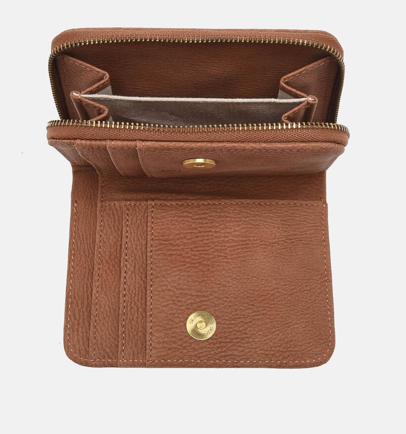 Woomen Acacia Zwarte Ritsportemonnee voor dames (330821)