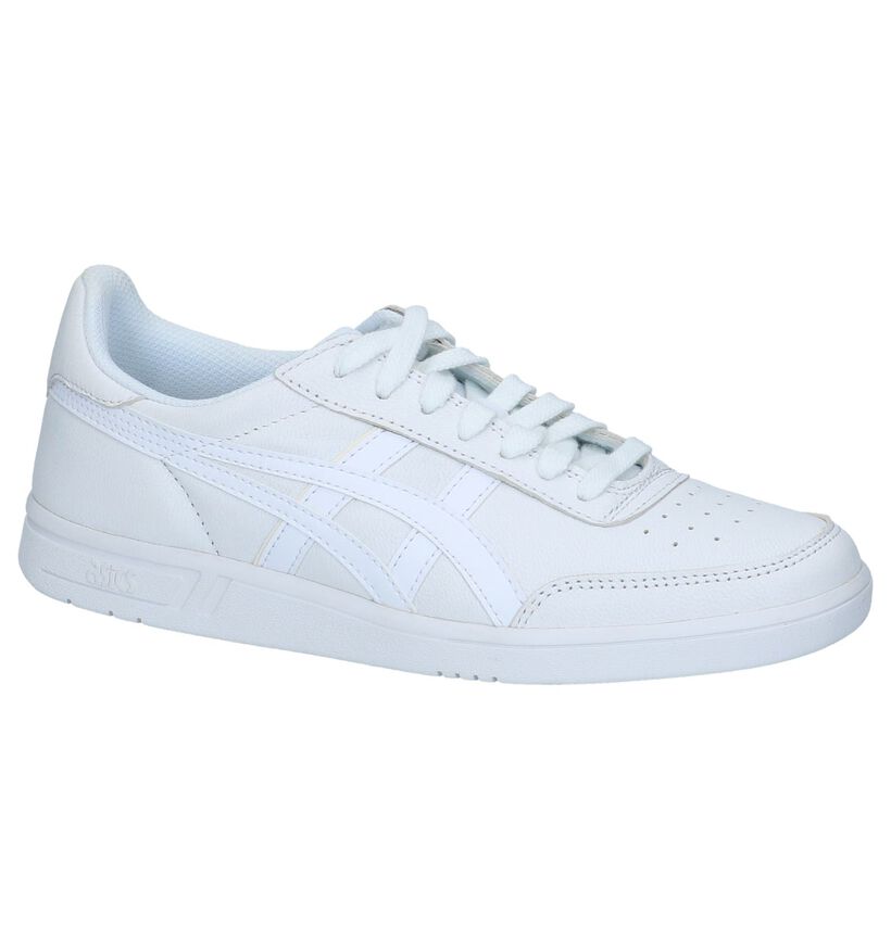 Asics Baskets basses en Blanc en cuir (238187)