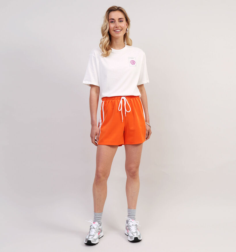 Pieces Frack Oranje Short voor dames (359045)