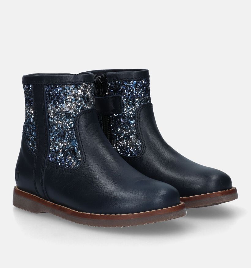 Beberlis Bottes courtes en Bleu pour filles (331442)