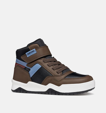 Geox Respira High Baskets Noir/Marron/Bleu/Vert