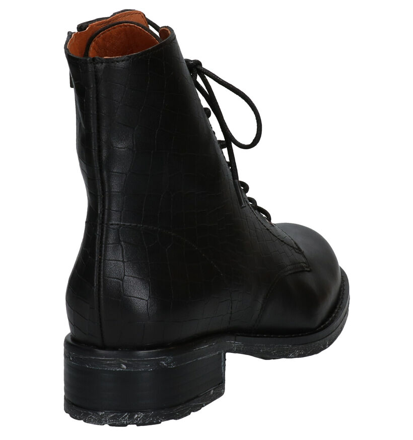 Brako Anatomics Zwarte Boots in leer (284751)