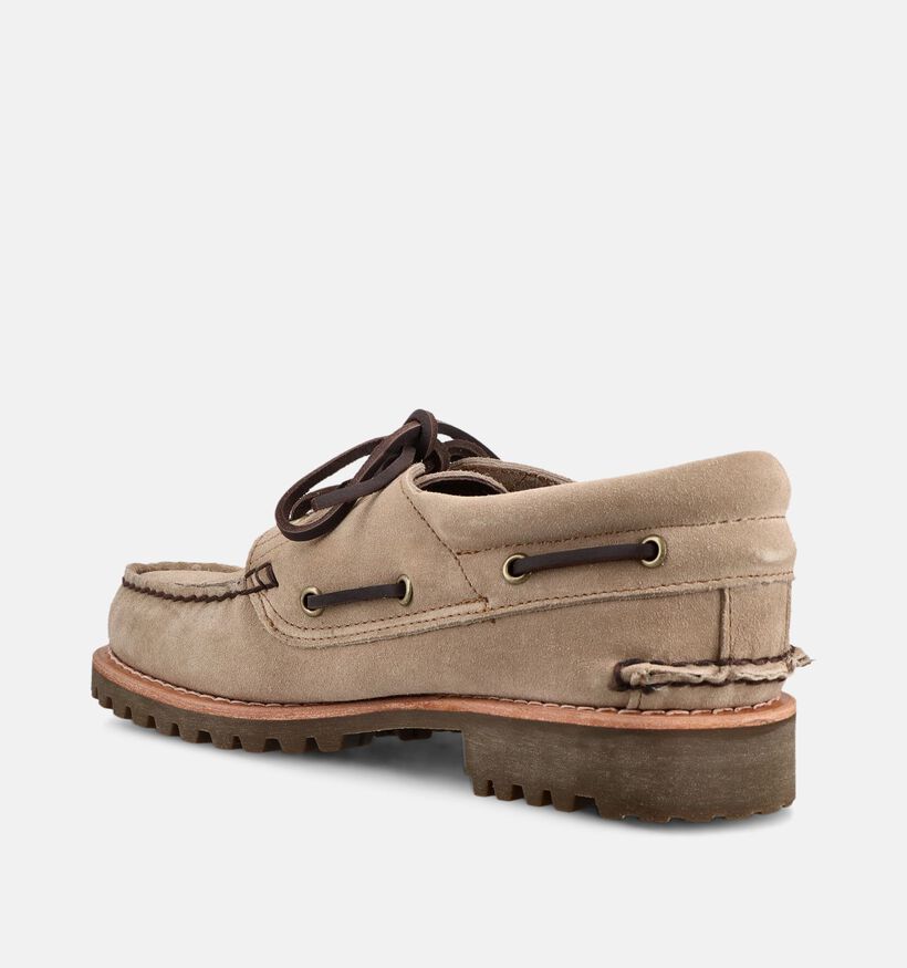 Timberland Authentic Chaussures bateau en Taupe pour hommes (369217)