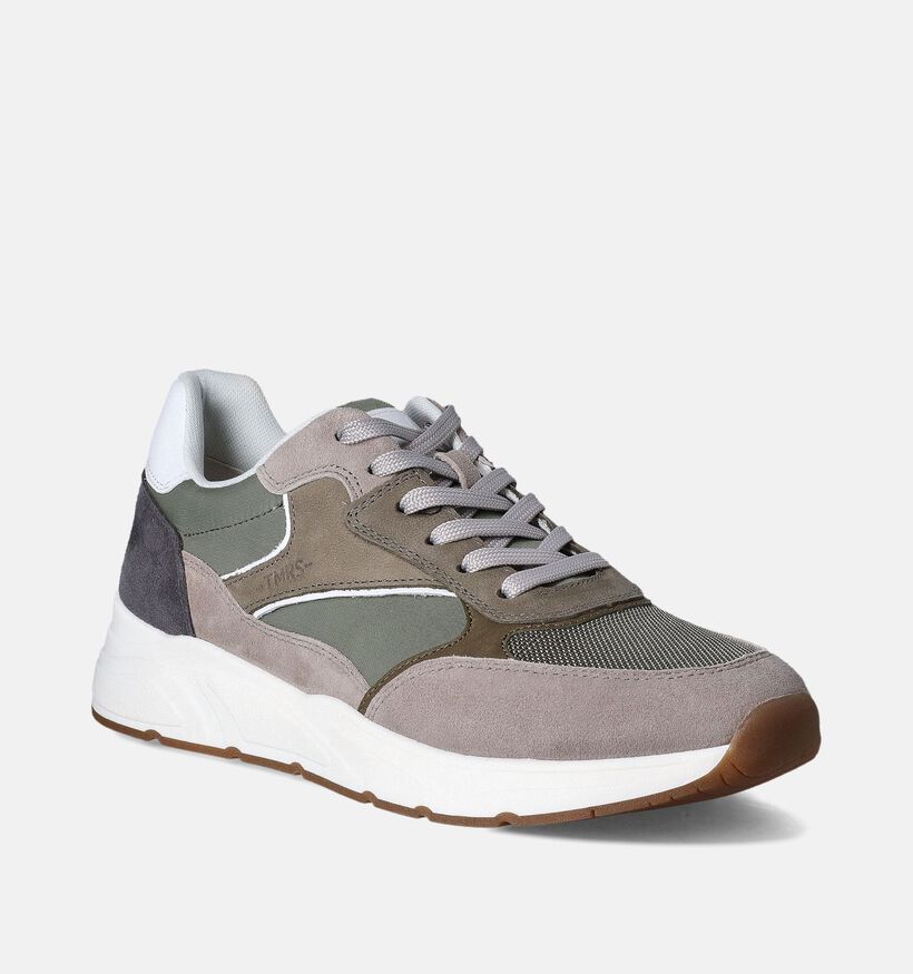 Tamaris TMRS Men Chaussures à Lacets en Vert Khaki pour hommes (353288) - pour semelles orthopédiques