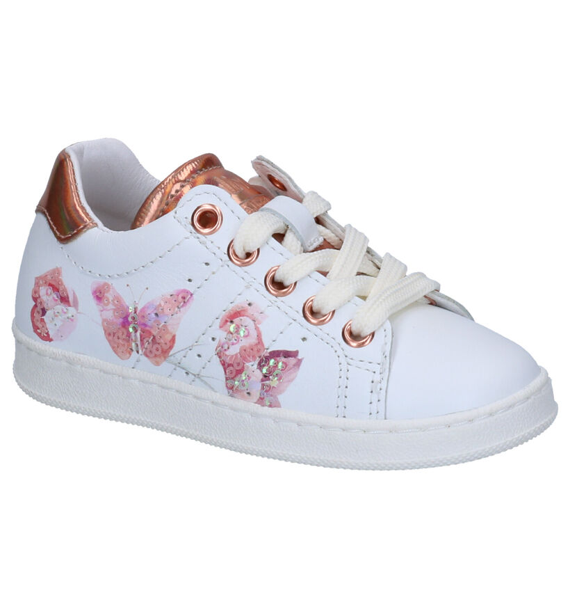 Kipling Magali Chaussures à Lacets en Blanc en cuir (272936)