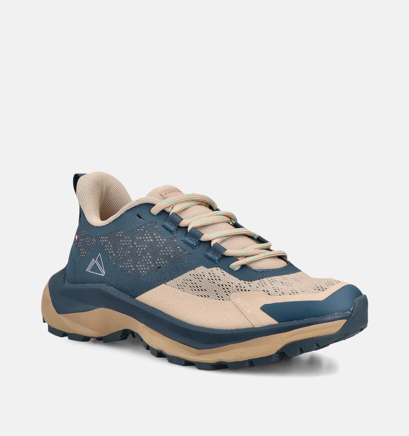 Dachstein Silvretta Lite Blauwe/Beige Lage Wandelschoenen voor dames (374323) - geschikt voor steunzolen