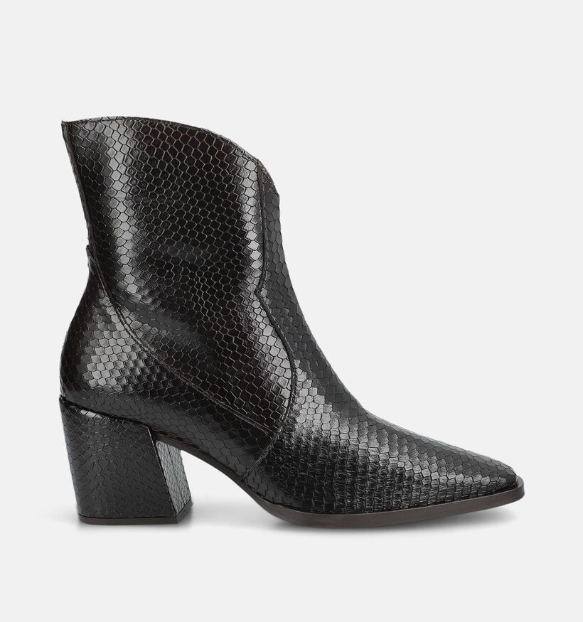 Wonders Bottines en Brun fonc&eacute; pour femmes (381450)