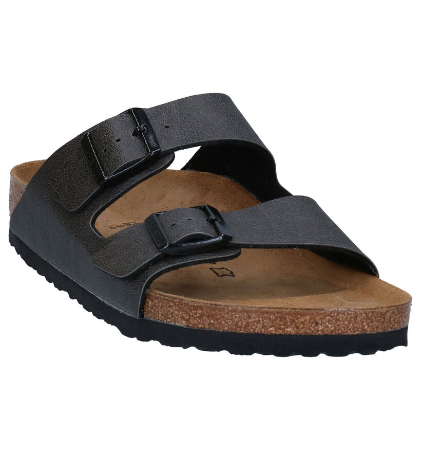 Birkenstock Arizona Vegan Blauwe Slippers voor heren (337864)