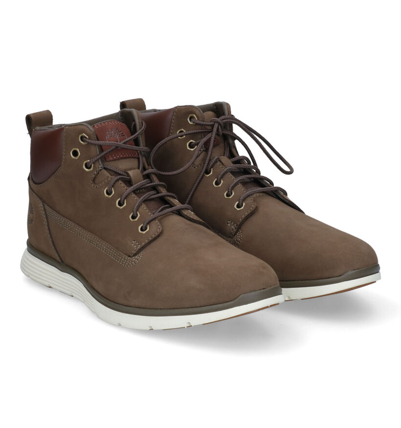 Timberland Killington Chukka Bottines en Cognac pour hommes (330918) - pour semelles orthopédiques