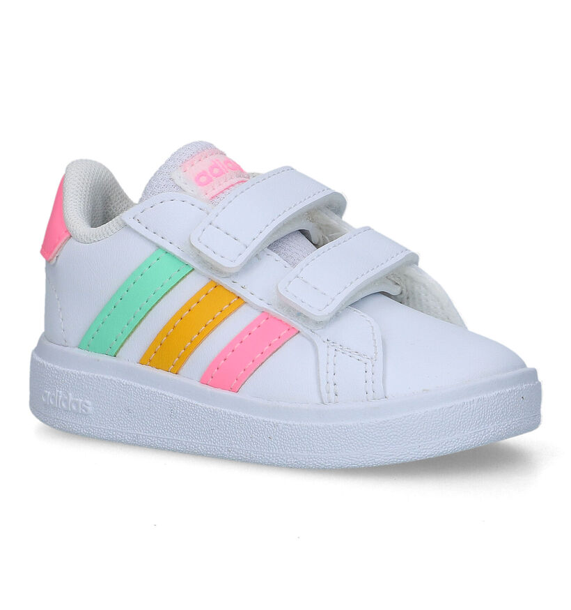 adidas Grand Court 2.0 Baskets en Blanc pour filles (318980)