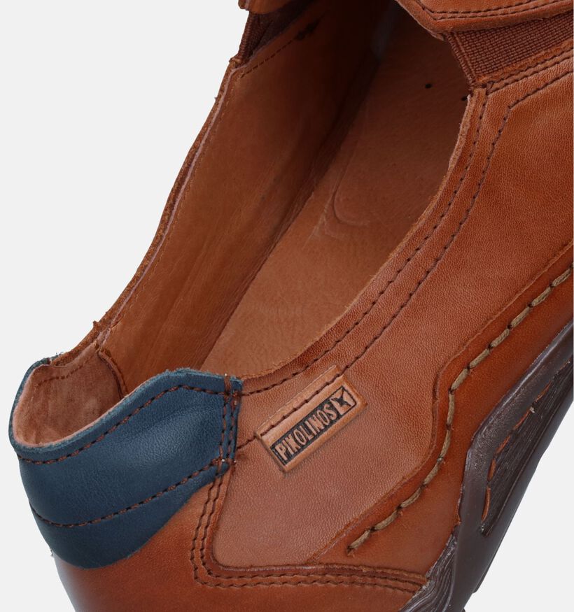 Pikolinos Azores Mocassins en Cognac pour hommes (339796) - pour semelles orthopédiques