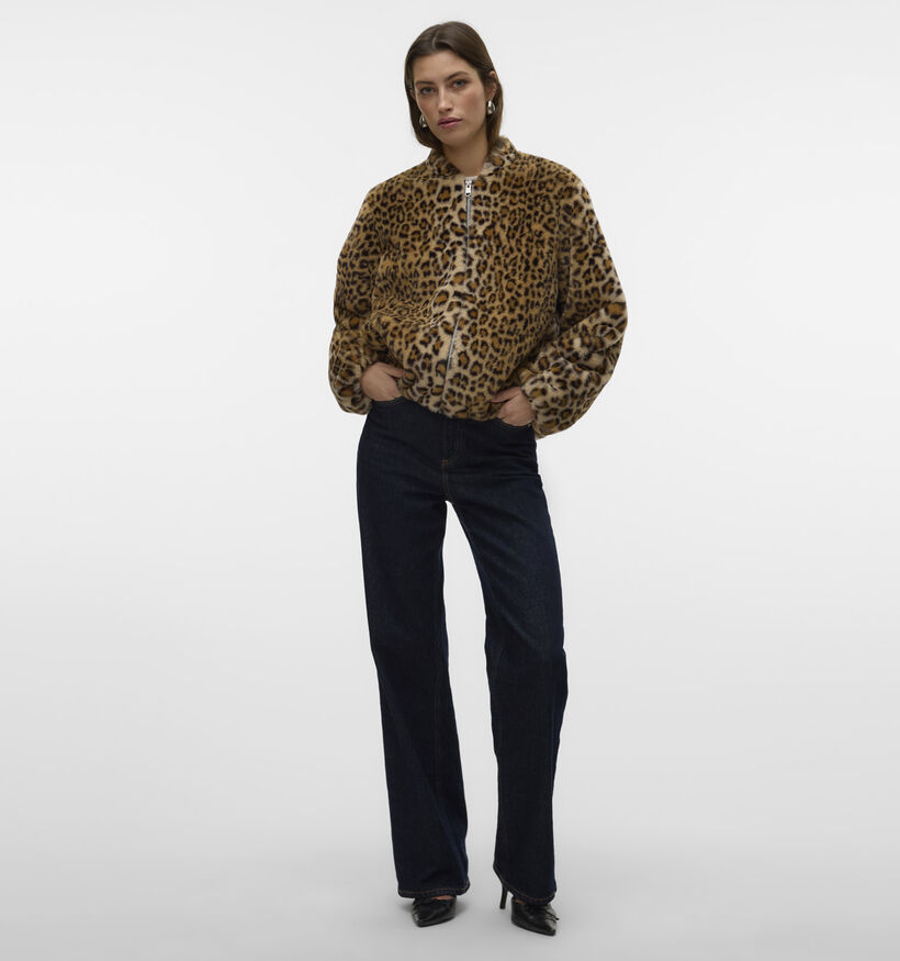 Vero Moda Sonjaliga Manteau court en Marron pour femmes (361226)
