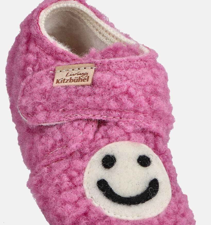 Living Kitzbühel Smiley Fuchsia Pantoffels voor meisjes (365716)