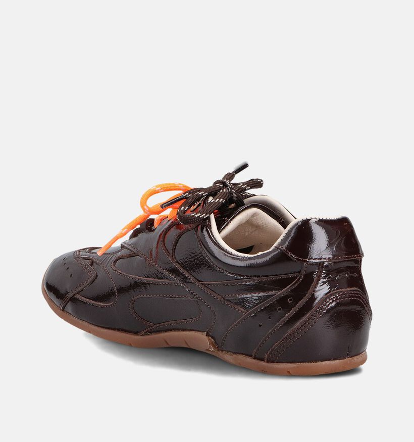 Bronx Bruine Sneakers voor dames (364165)