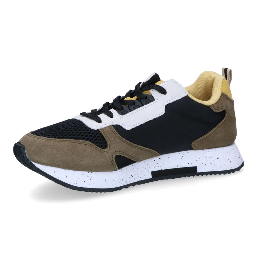 Antony Morato Kaki Sneakers in daim (306667)