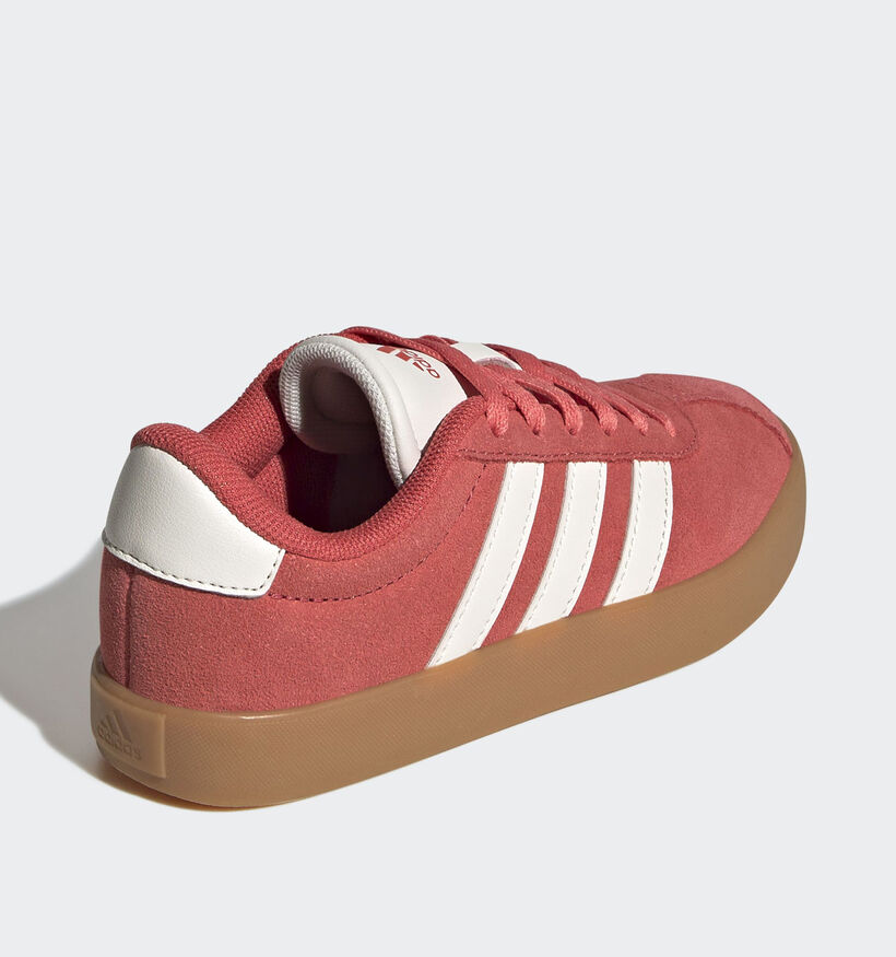 adidas VL Court 3.0 Rode Sneakers voor jongens, meisjes (365398)