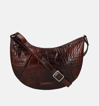 Burkely Crossbody tassen Zwart/Cognac/Bruin/Bordeaux
