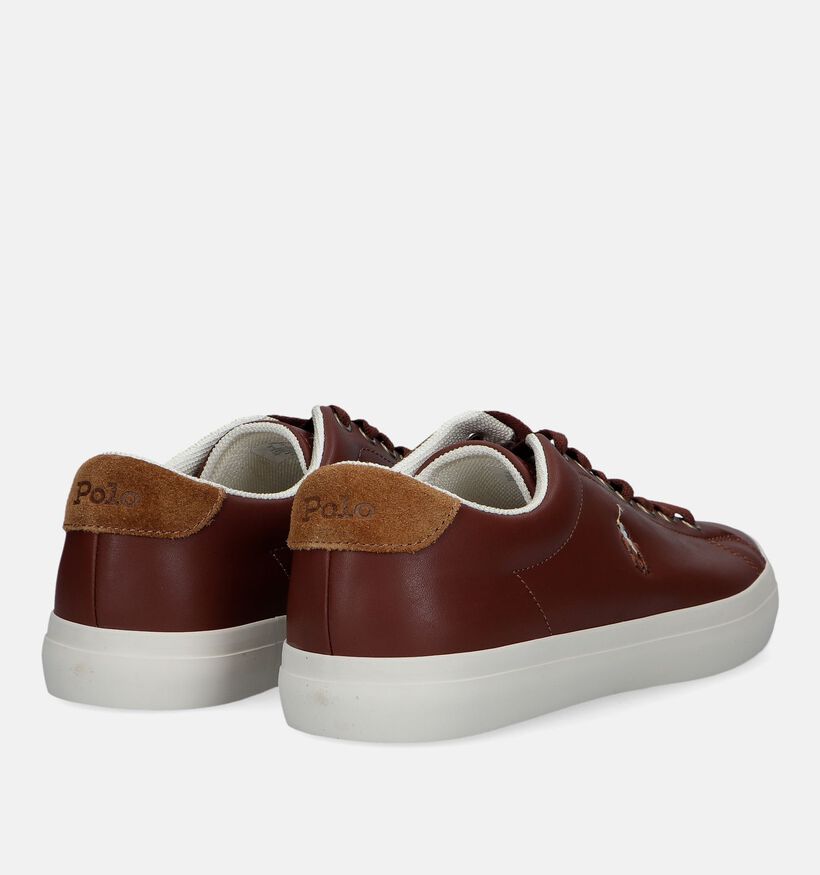 Polo Ralph Lauren Longwood Witte Veterschoenen voor heren (330027) - geschikt voor steunzolen