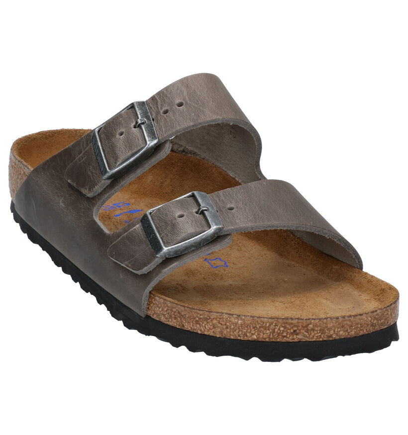 Birkenstock Arizona Bruine Slippers voor heren (322411)