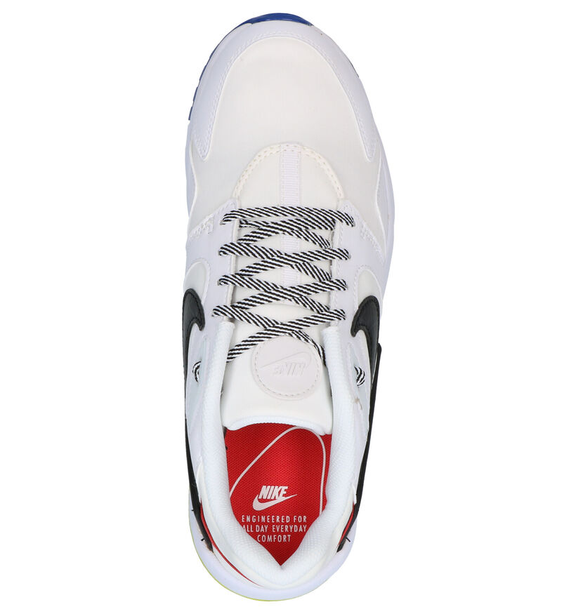 Nike Victory Zwarte Sneakers in kunstleer (261689)