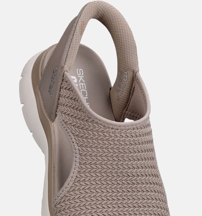 Skechers Summits Sandal Sweetly Evolved Taupe Sandalen voor dames (371263)