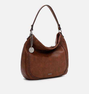 Suri Frey Schoudertassen Zwart/Cognac