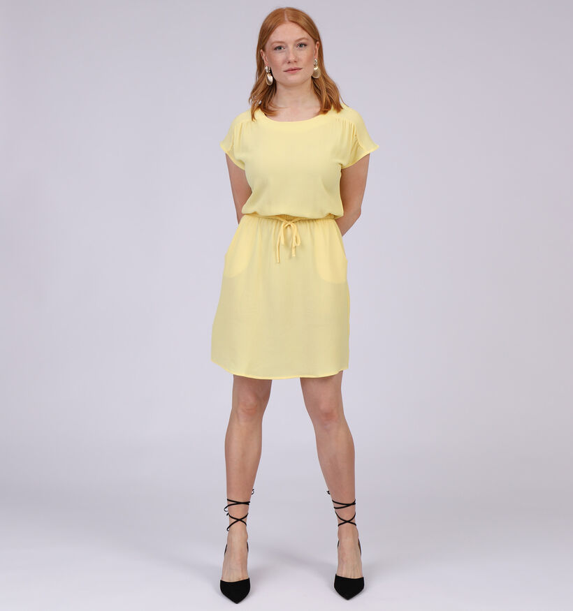Vero Moda Sasha Gele Korte Jurk (311890)