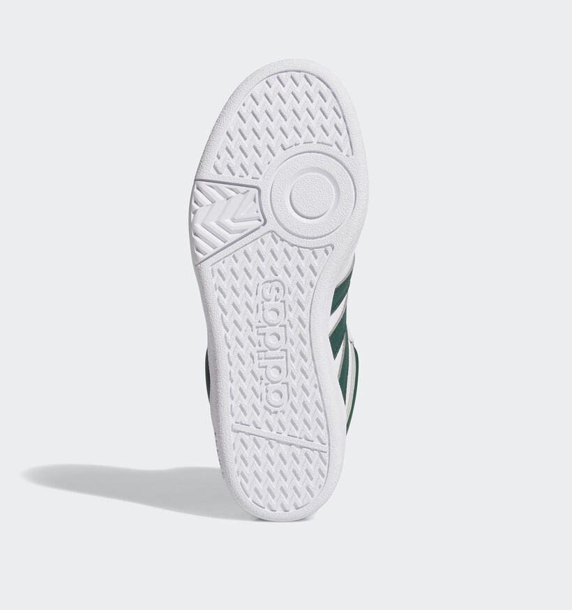 adidas Hoops Mid Witte Sneakers voor jongens, meisjes (357095) - geschikt voor steunzolen