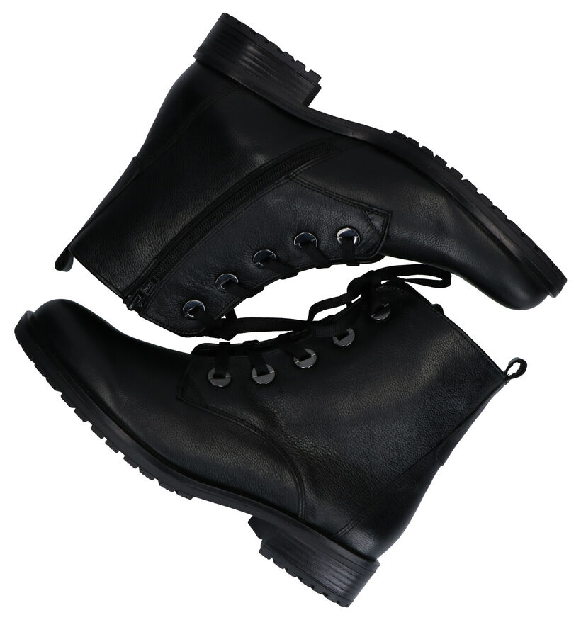 Gabor OptiFit Zwarte Boots in leer (282302)