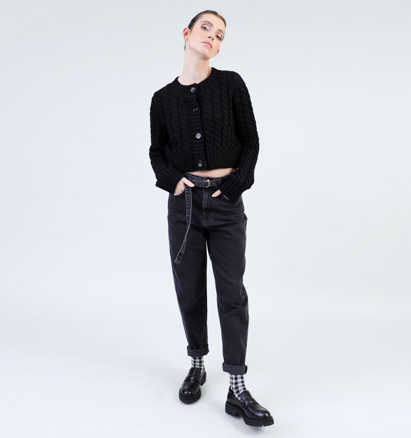 Vero Moda Mitzi Cardigan cropped avec boutons en Brun pour femmes (332604)