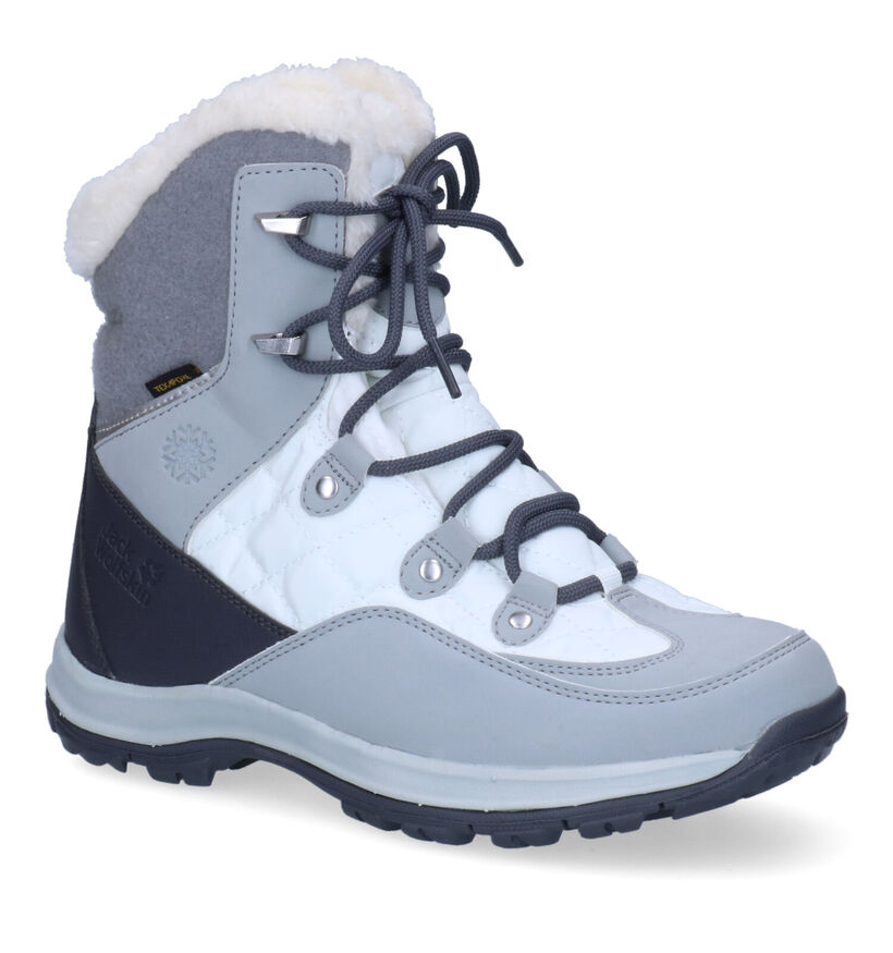 Jack Wolfskin Cold Bay Texapore Zwarte Snowboots in kunststof (294189)