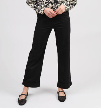 Rue Mazarine Broeken Zwart/Wit