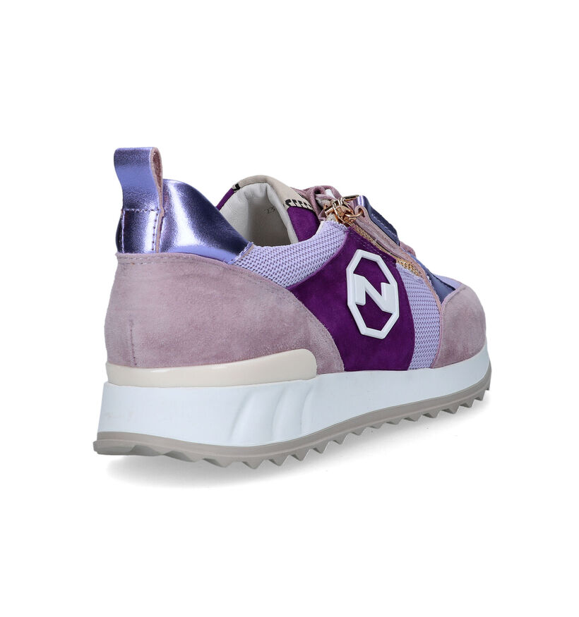 Nathan-Baume Paarse Sneakers voor dames (324683) - geschikt voor steunzolen
