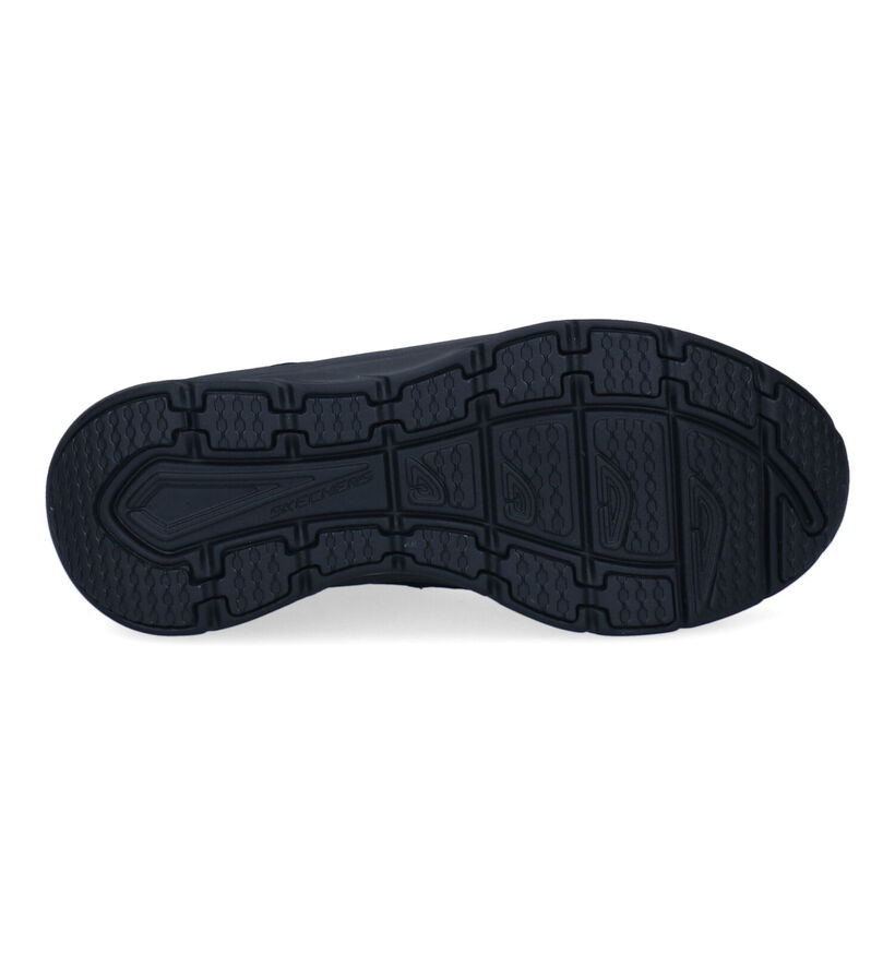 Skechers D'Lux Walker Baskets en Noir en simili cuir (295681)