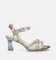 Laura Vita Minino 03 Ecru Sandalen Met Hak voor dames (341038)