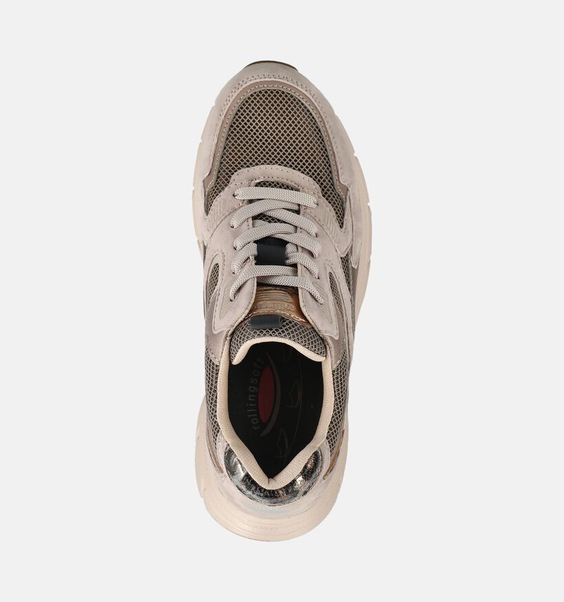 Gabor Comfort Grijze Sneakers voor dames (376947) - geschikt voor steunzolen