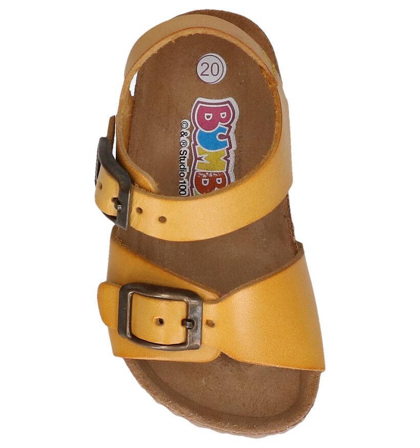 Bumba Beasy Sandales en Bleu en cuir (273235)