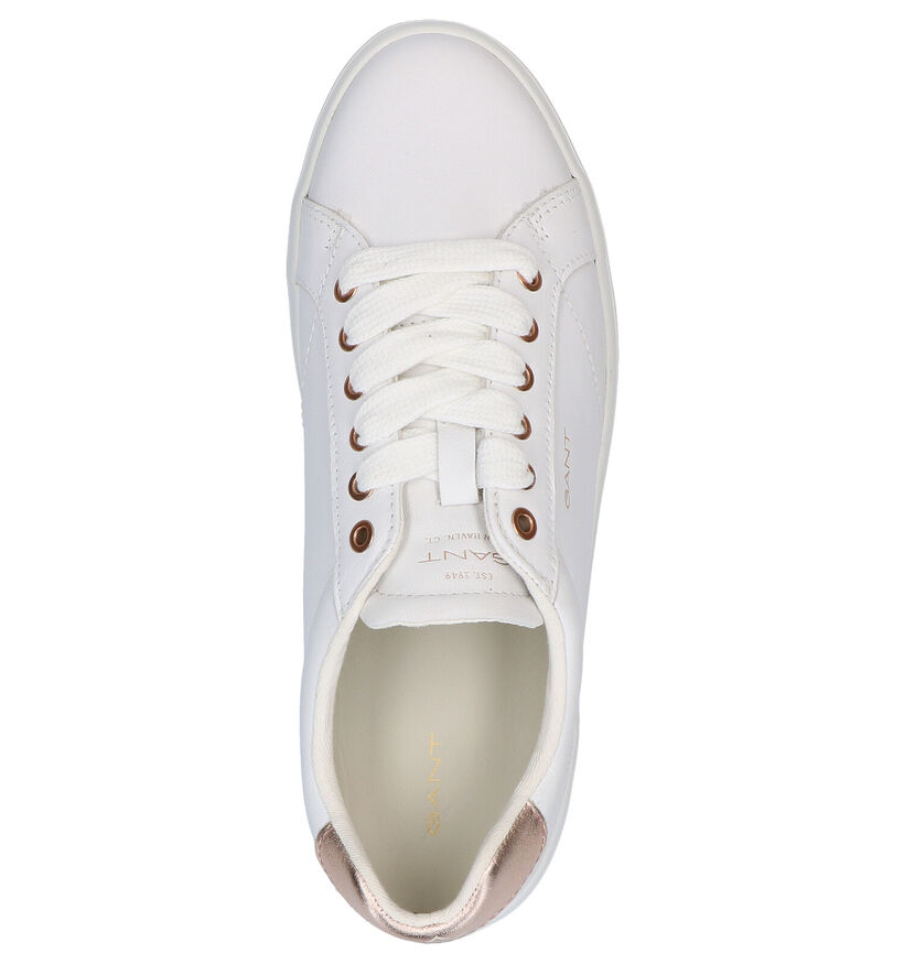 Gant Seaville Chaussures à lacets en Blanc en cuir (271311)