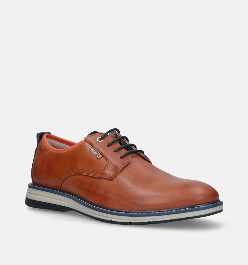 Pikolinos Canet Chaussures à lacets en Cognac pour hommes (339798) - pour semelles orthopédiques