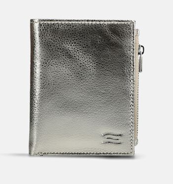 Crinkles Portemonnees Zwart/Wit/Beige/Goud/Cognac/Grijs