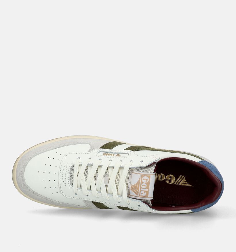 Gola Hawk CLB336 Witte Sneakers voor heren (352804) - geschikt voor steunzolen