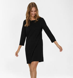 Vero Moda Eva Robe Mi-longue en Noir (281852)