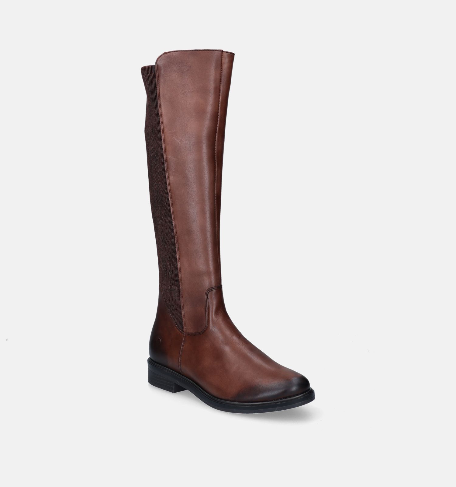 Bruine lange laarzen new arrivals