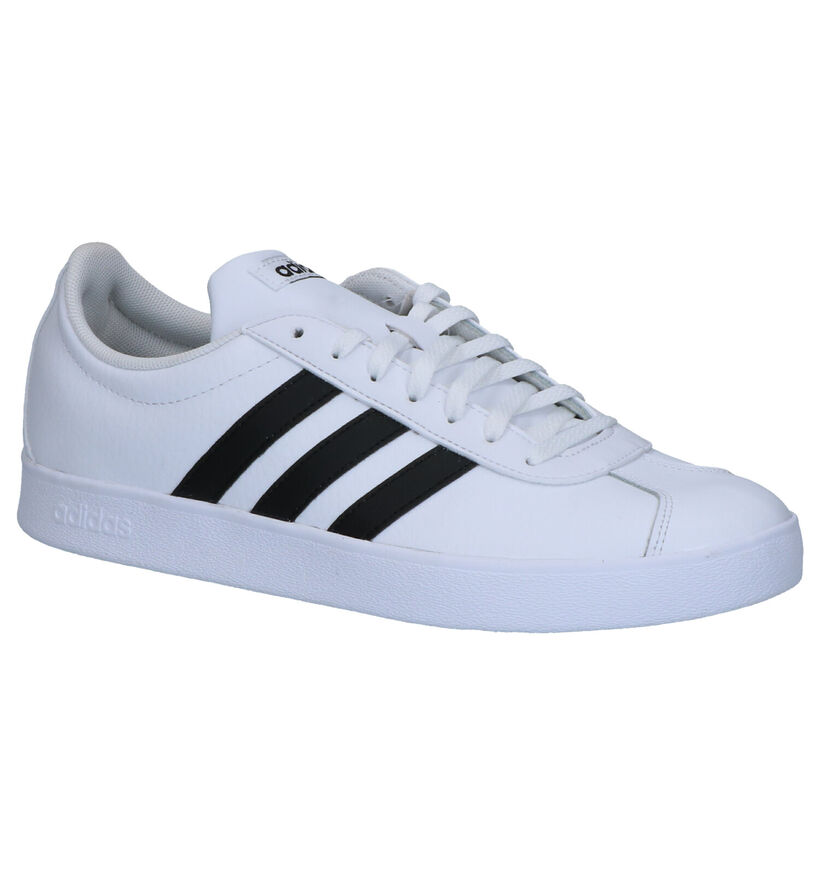 adidas VL Court 2.0 Witte Sneakers voor heren (319077) - geschikt voor steunzolen