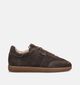 NeroGiardini Chaussures plates en Brun fonc&eacute; pour hommes (382165) - pour semelles orthop&eacute;diques
