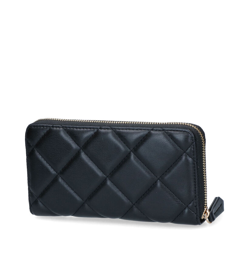 Valentino Handbags Ocarina Porte-monnaie zippé en Noir pour femmes (323097)