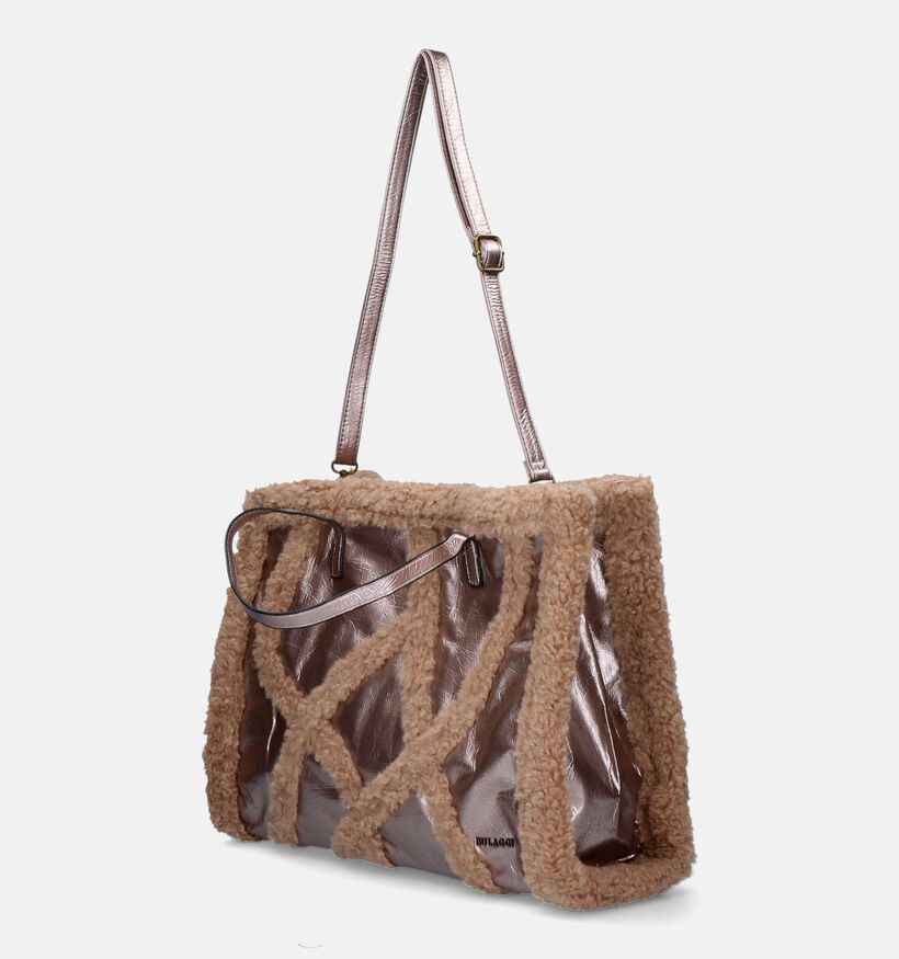 Bulaggi Lammy Bruine Shopper met rits voor dames (349130)
