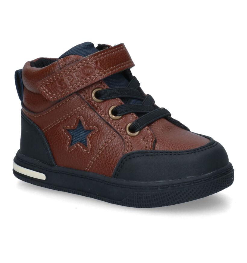 Sprox Cognac Bottines voor jongens (313598)