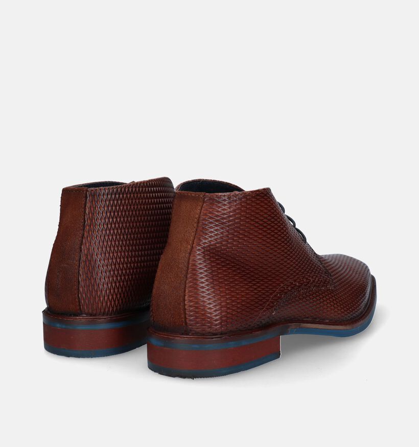 Via Borgo Chaussures classiques en Cognac pour hommes (330336)